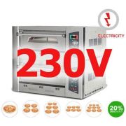 Pizza pece - dvojkomorové elektrické 230V