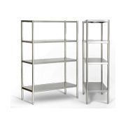 Nerezové regály a police Nerezové regály a police