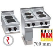 Sporáky elektrické 700 mm Sporáky elektrické 700 mm
