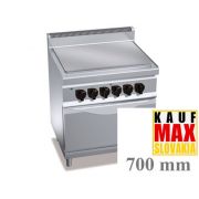 Tálové sporáky a varidla 700 mm Tálové sporáky a varidla 700 mm