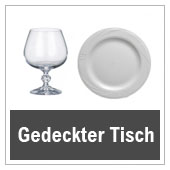 Gedeckter Tisch