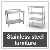 Stainless steel furniture