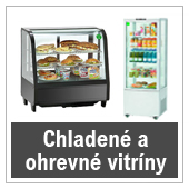 Chladené a ohrevné vitríny