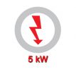 Indukčný sporák 2 x horák - 6,4 kW