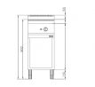 Indukčný sporák WOK 3,5 kW
