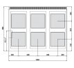 Sporák elektrický 15,6 kW + el. rúrou 7,5 kW