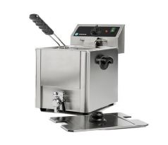 Elektrická fritéza s kohútikom – 1 x 8 L / HKN-FT8N