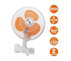 Klipsnový oscilační ventilátor CORNWALL - Ø22cm