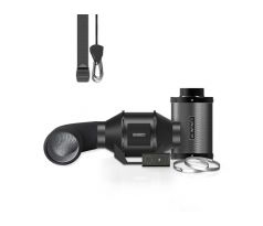 AC Infinity Air Filtration Kit 100mm, Inline Fan with Speed Controller, Carbon Filter & Ducting Combo