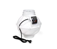 Odhlučněný ventilátor Prima Klima Whisperblower ECblue RJ45 1400m3/h - Ø150/160mm