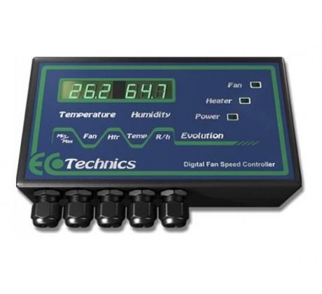 Ecotechnics Evolution Digitální regulátor otáček (max zátěž 2×6 A)