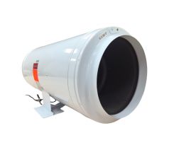 Clivex EC Silence Inline Fan Extractor, 0-10V regulation, 3500 m³/h - ø315mm