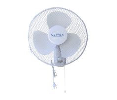 Clivex Eco Wall Fan V2 - nástěnný ventilátor s oscilací 40W - Ø40cm