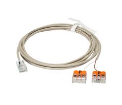 Growcontrol Cable RJ45-open ends 0-10V, kabel RJ45 a wago svorky, 5m