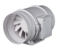 Ventilátor potrubný axiálny s termostatom, Ø 125 mm, s reguláciou otáčok
