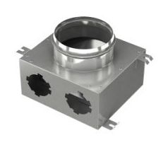 Kovový distribučný box, Ø 75 mm, 10 vývodov