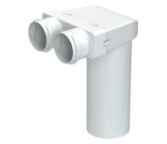 Plastový konektor do stropu pre potrubie Dalap Flexitech Ø 75 mm