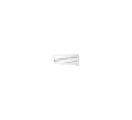Plastová dverná vetracia mriežka Dalap GP 450 AN BROWN 462x124 mm, hnedá