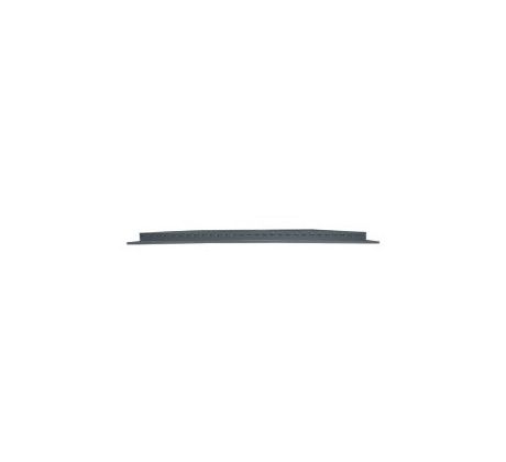 Ventilačná mriežka z extrudovaného hliníka s výstuhou 600x350 mm, sivá