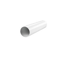 Plastové ventilačné potrubie okrúhle Ø 100 mm, dĺžka 2000 mm