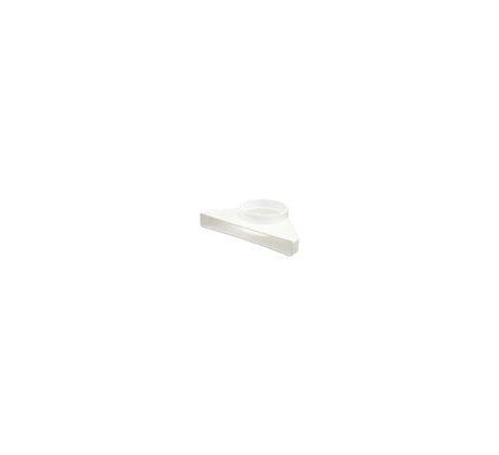Plastová redukcia 90° z okrúhleho na hranaté potrubie Ø 150 mm / 204x60 mm