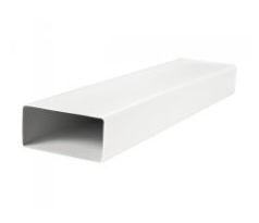 Plastové ventilačné potrubie hranaté, pevné 204x60 mm, dĺžka 1500 mm