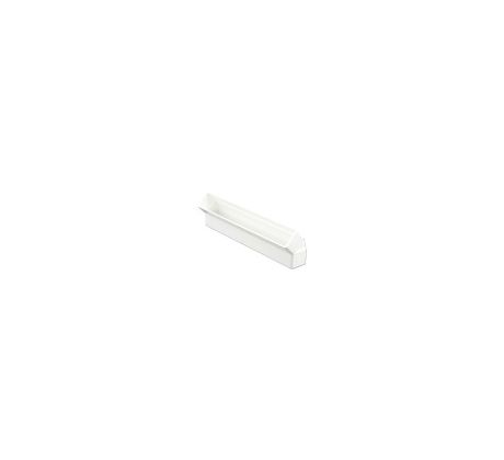 Plastové koleno hranaté vertikálne 45°, 110x55 mm
