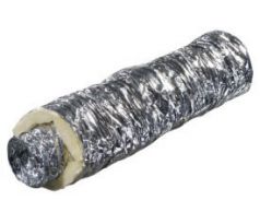 Potrubie kruhové ohybné s izoláciou do 140°C Ø 125 mm, dĺžka 5000 mm