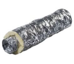 Potrubie kruhové ohybné s izoláciou do 140°C Ø 200 mm, dĺžka 10000 mm