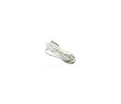Napájací kábel k ventilátorom 2x0,75 mm, dĺžka 3 m, biely