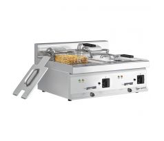 Dvojitá elektrická fritéza - 10+10 L - 18 kW – EFK800-END
