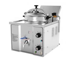 Tlaková elektrická fritéza - 15 L - 3 kW - Manuálna – EHFMY535