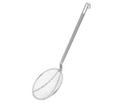 Fritovací naberač - Ø 140 mm - dĺžka rukoväte: 340 mm - nehrdzavejúca oceľ – 5996