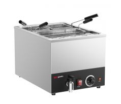 Elektrický varič cestovín - 25 litrov - 3,2 kW - s vypúšťacím ventilom - vrátane 3 košíkov - stolový – ENH25