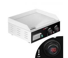 Elektrická grilovacia platňa - 2,2 kW - Hladký - grilovacia plocha: 520x330 mm – EGK193