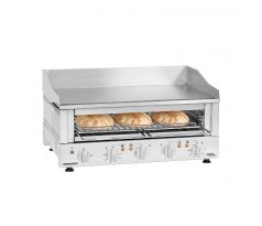 ROBAND | Hriankovač s mriežkou 700 - 5,9 kW - gril + salamander – GTL753