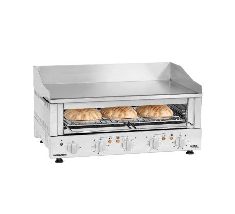 ROBAND | Hriankovač s mriežkou 700 - 5,9 kW - gril + salamander – GTL753