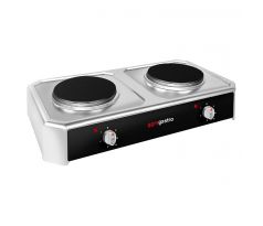 Elektrický varič - 790x455x180 mm - 4 kW - 2 platne okrúhle – KPE800