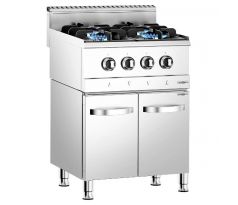 Plynový sporák - GIUSEPPE 600 - 600x600x900 mm - 13,06 kW - 4 horáky – GHK6634#UGHK6634