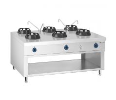 Plynový wok sporák - ostrovný - 84 kW - 6 horákov – GWHN1518