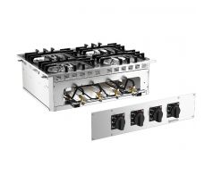 Plynový sporák (vstavaný) - 800x765x285 mm - 30 kW - 4 horáky – EGH873M