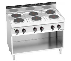 Elektrický sporák - 15,6 kW - 6 okrúhlych platní – EHB179E