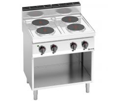 Elektrický sporák - 10,4 kW - 4 platne okrúhle – EHB879E