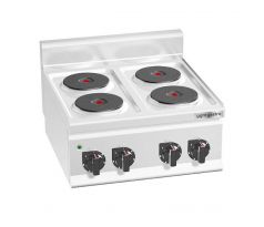 Elektrická varná doska - 8 kW - 4 okrúhle platničky – EHB663C