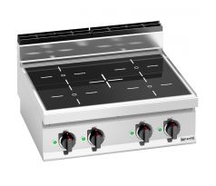 Indukčný sporák - 12 kW - 4 varné polia – EDB873P