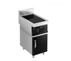 Indukčný sporák - 7 kW - 2 varné polia - vr. podstavby s 1 dverami – IDHK474S#GK466T