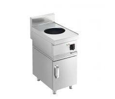 Indukčný wok sporák - 3,5 kW - vr. podstavby s 1 dvermi – IDWK464#UBK46-E