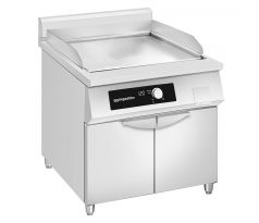Indukčná grilovacia doska - 10 kW - Hladká – IDGB800