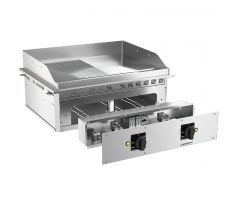 Elektrická grilovacia platňa - 9 kW - Hladký/ryhovaný – EEB875GGM