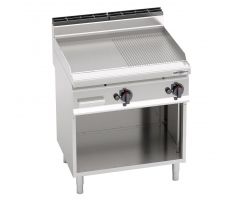 Plynová grilovacia platňa - 13,8 kW - Hladký/ryhovaná – GGB879MGG